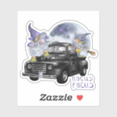 Sticker Joyeux Halloween Trending Gnome Hocus Pocus (Feuille)