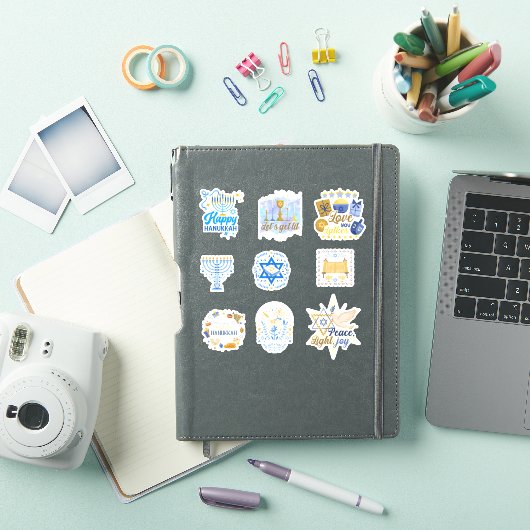 Sticker Joyeux Hanouka (Couverture iPad)