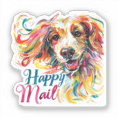 Sticker Joyeux Mail Dog (Recto)