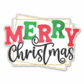 Sticker Joyeux Noël (Devant)