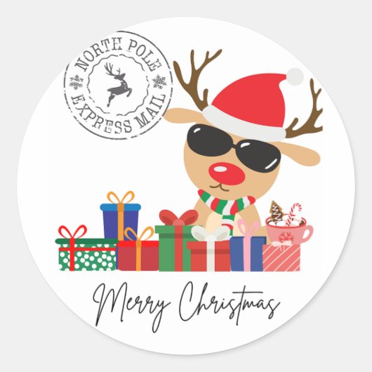 sticker Joyeux Noël (Devant)