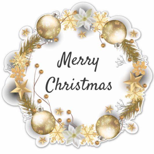 Sticker Joyeux Noël (Devant)