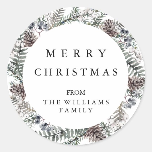 Sticker Joyeux Noël (Devant)