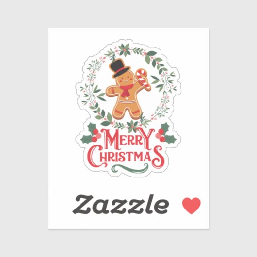 Sticker Joyeux Noël (Feuille)