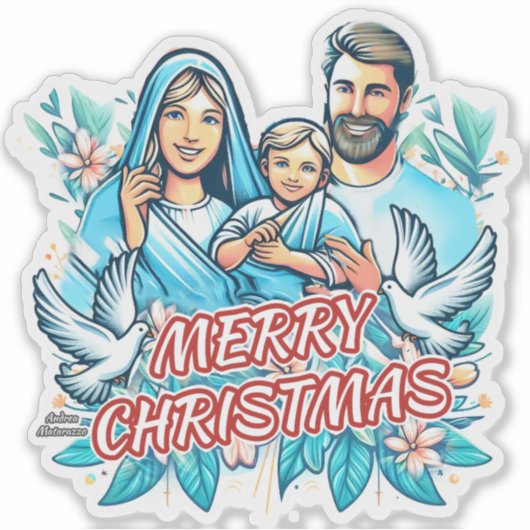 Sticker Joyeux Noël (Devant)