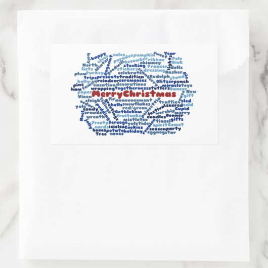 Sticker Joyeux Noël (Sac)