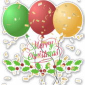 Sticker Joyeux Noël (Devant)