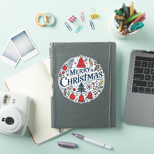 Sticker Joyeux Noël 3 (Couverture iPad)