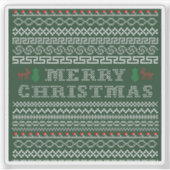 Sticker Joyeux Noël Bordure (Devant)