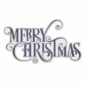 Sticker Joyeux Noël classique