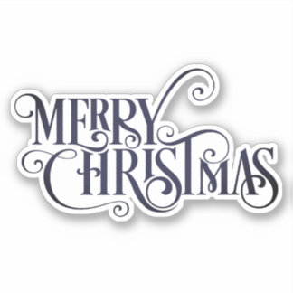 Sticker Joyeux Noël classique