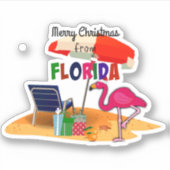 Sticker Joyeux Noël de Floride (Devant)