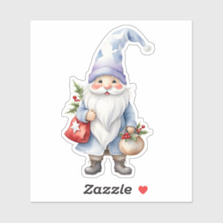Sticker Joyeux Noël Gnome Elf