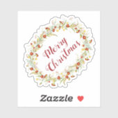 Sticker Joyeux Noël Halloween Nouvel An (Feuille)