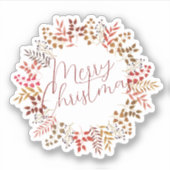 Sticker Joyeux Noël Halloween Nouvel An (Devant)