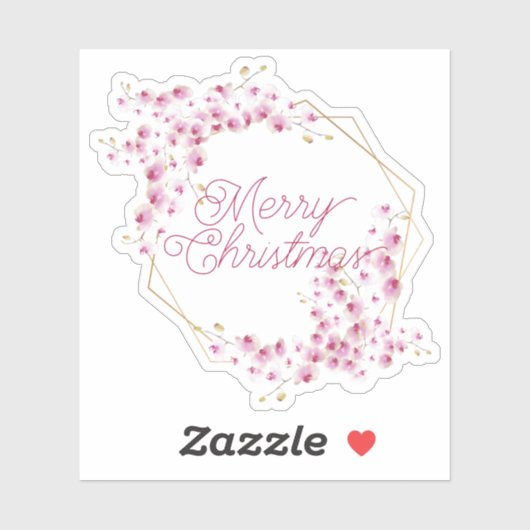 Sticker Joyeux Noël Halloween Nouvel An (Feuille)