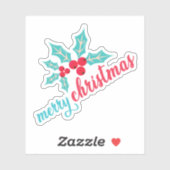 Sticker Joyeux Noël Halloween Nouvel An (Feuille)