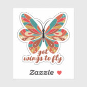 Sticker Joyeux Noël Halloween Nouvel An (Feuille)