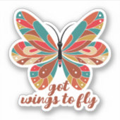 Sticker Joyeux Noël Halloween Nouvel An (Devant)