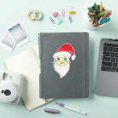 Sticker Joyeux Noël Père Noël (Couverture iPad)