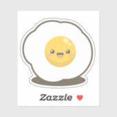 Sticker Joyeux Oeuf Frit Kawaii (Feuille)