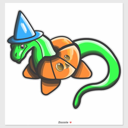 Sticker Joyeux Samhain ! ! (Feuille)