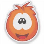 Sticker Joyeux Sneezies Orange (Devant)