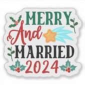 Sticker Joyful Love & Christmas Celebration 2024 (Devant)