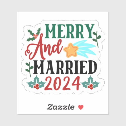Sticker Joyful Love & Christmas Celebration 2024 (Feuille)
