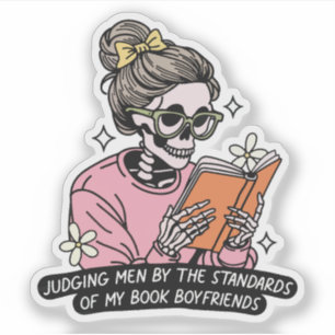 Sticker Jugement des hommes selon les critères de mes peti