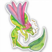 Sticker Juin dragon de sucettes de miel (Devant)
