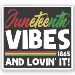 Sticker Junetten Vibes - Journée de la Liberté 1865 Histoi
