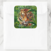 Sticker Jungle Tiger | Tigre coloré (Sac)