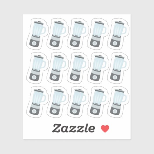 Sticker Jus de fruits Smoothie Jus de boisson saine et pla (Feuille)