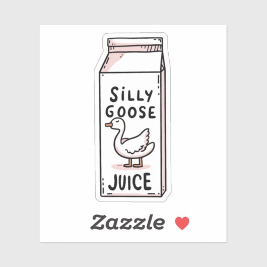 Sticker Jus d'oie (Feuille)