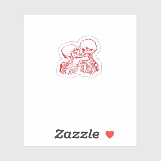 Sticker Jusqu'À Ce Que La Mort Nous Distingue (Transparent (Feuille)