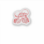 Sticker Jusqu'À Ce Que La Mort Nous Distingue (Transparent (Devant)