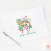 Sticker "JUST CREATE" (Enveloppe)