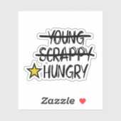 sticker Just Hungry (Feuille)