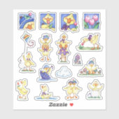 Sticker Juste Ducky (Feuille)