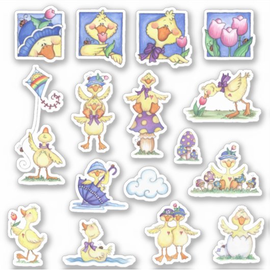 Sticker Juste Ducky (Devant)