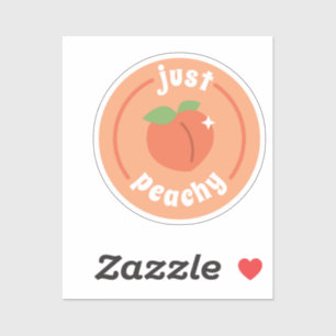 Sticker Juste Peachy
