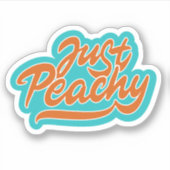 Sticker Juste Peachy (Devant)