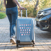 STICKER JUSTE PLAGE ALPHABET (Valise Insitu)