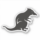 Sticker Juste un rat (Devant)