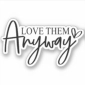 Sticker Juste une fille qui aime les livres (Devant)