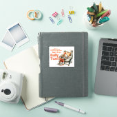 Sticker JW "Café... mais d'abord, Daily Text !" Vinyle (Couverture iPad)