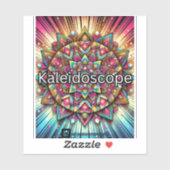 Sticker Kaleidoscope (Feuille)