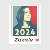 Sticker Kamala Harris 2024 (Feuille)