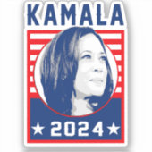 Sticker Kamala Harris 2024 (Recto)